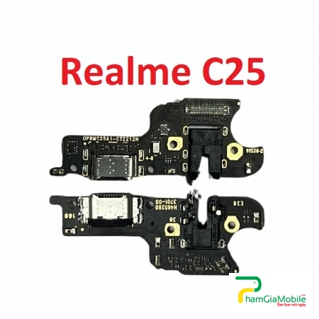 Cụm Sạc, Chui Sạc Realme C25 Sạc Chập Chờn, Không Vào Pin